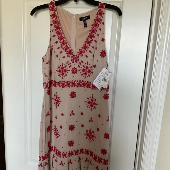 Aidan by Aidan Mattox Beaded Cocktail Dress - Picture 2 of 5